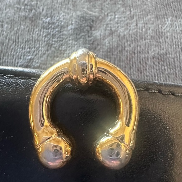 🖤 GUCCI HORSEBIT BIFOLD LONG WALLET - BLACK/RED ❤️ SOFT CALF LEATHER - Picture 2 of 12